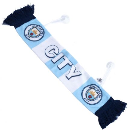 TM 03959 Manchester City FC Mini Car Scarf