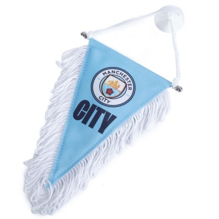 TM 03963 Manchester City FC Triangular Mini Pennant