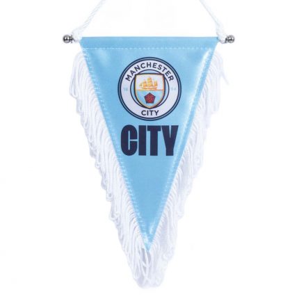 TM 03963 Manchester City FC Triangular Mini Pennant