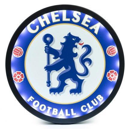 TM 03965 Chelsea FC Metal LED Logo Sign