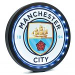 TM 03967 Manchester City FC Metal LED Logo Sign