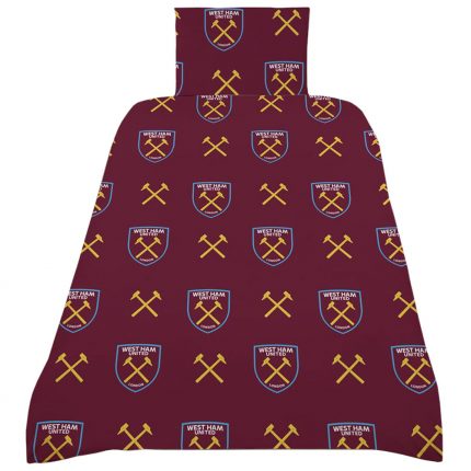 TM 04059 West Ham United FC Single Duvet Set CS