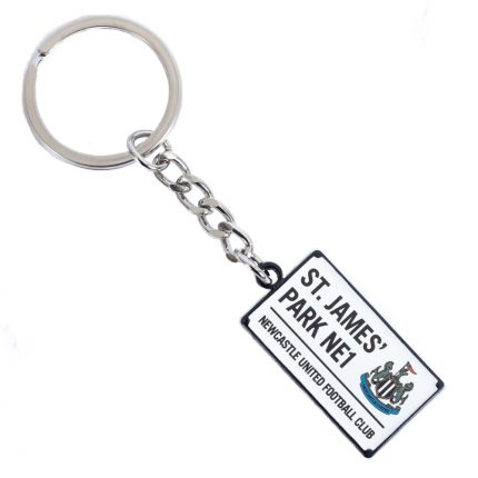 TM 04155 Newcastle United FC Street Sign Keyring