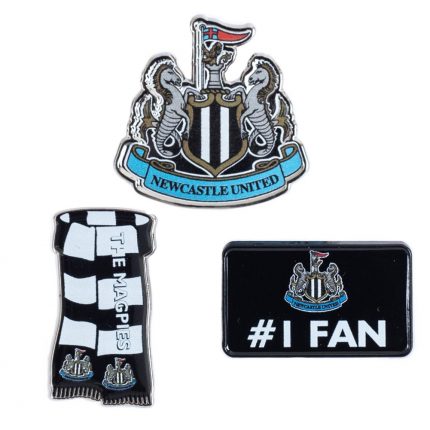 TM 04161 Newcastle United FC 3pc Badge Set