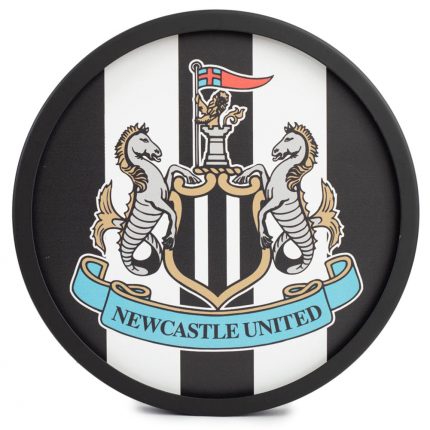 TM 04165 Newcastle United FC Metal LED Logo Sign