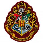 TM 04200 Harry Potter Iron On Patch Hogwarts Crest