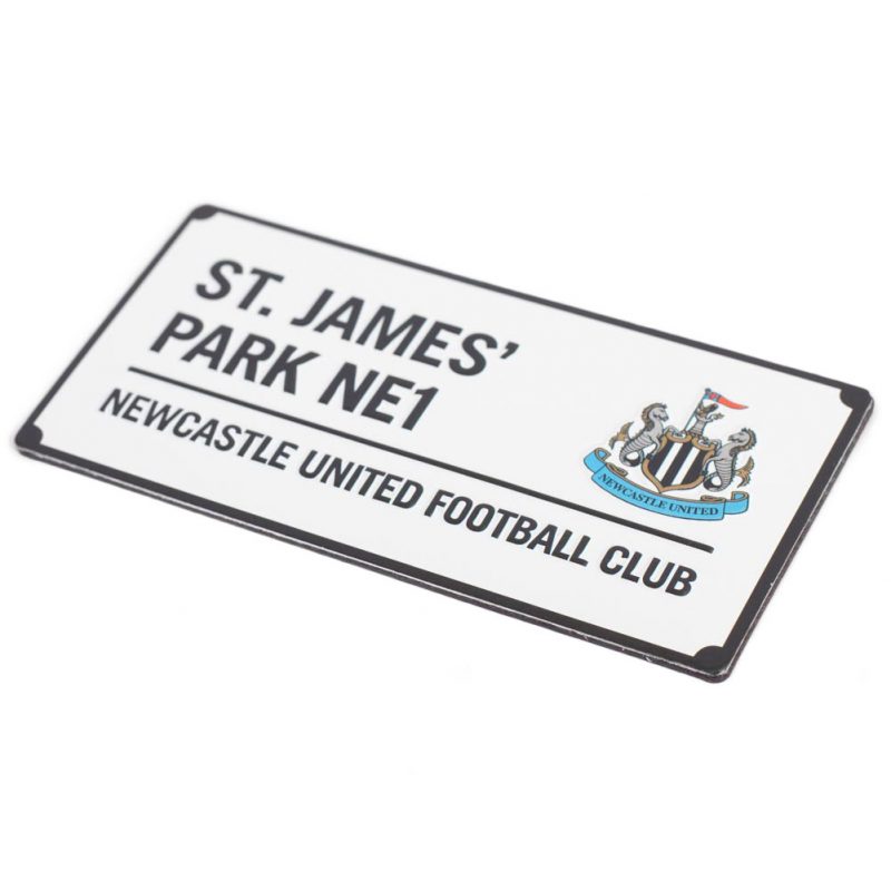TM 04217 Newcastle United FC Street Sign Fridge Magnet