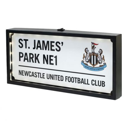 TM 04267 Newcastle United FC Metal LED Street Sign