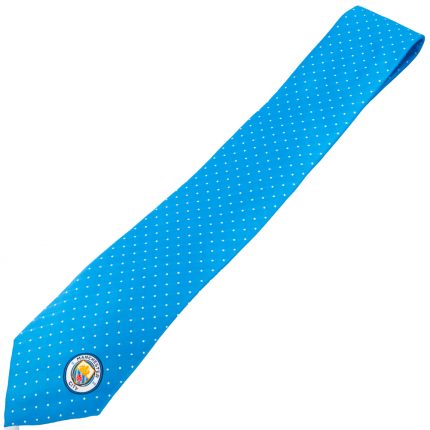 TM 04394 Manchester City FC Sky Blue Tie