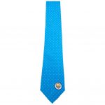 TM 04394 Manchester City FC Sky Blue Tie