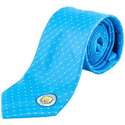 TM 04394 Manchester City FC Sky Blue Tie