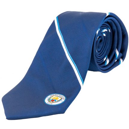 TM 04396 Manchester City FC Stripe Tie