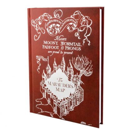 TM 04437 Harry Potter Premium Notebook Marauders Map