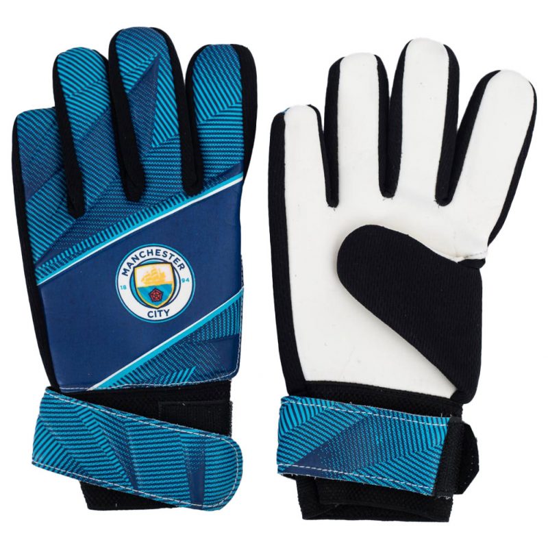TM 04490 Manchester City FC Fuse Goalkeeper Gloves Kids