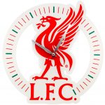 TM 04627 Liverpool FC Die Cast Metal Wall Clock