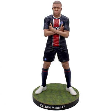 TM 04692 Paris Saint Germain FC Footballs Finest Kylian Mbappe Premium Statue