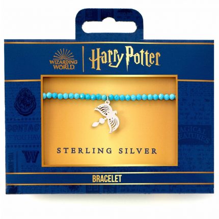TM 04732 Harry Potter Stone Bracelet With Sterling Silver Charm Diadem