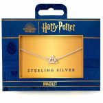 TM 04735 Harry Potter Sterling Silver Charm Bracelet Deathly Hallows
