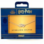 TM 04737 Harry Potter Sterling Silver Charm Bracelet Golden Snitch