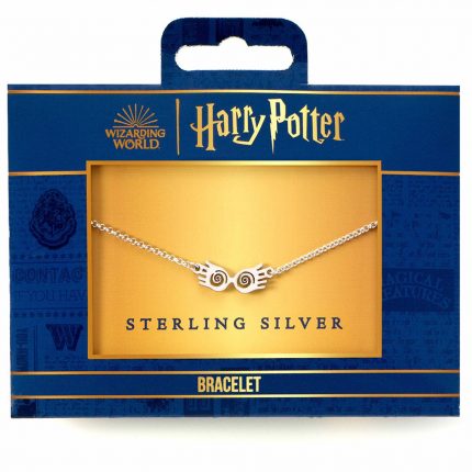 TM 04738 Harry Potter Sterling Silver Charm Bracelet Luna Glasses