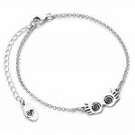 TM 04738 Harry Potter Sterling Silver Charm Bracelet Luna Glasses