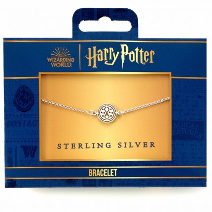 TM 04739 Harry Potter Sterling Silver Charm Bracelet Time Turner