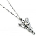 TM 04743 The Lord Of The Rings Silver Plated Necklace Evenstar