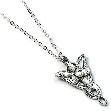 TM 04743 The Lord Of The Rings Silver Plated Necklace Evenstar
