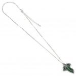 TM 04744 The Lord Of The Rings Silver Plated Necklace Leaf Of Lorien