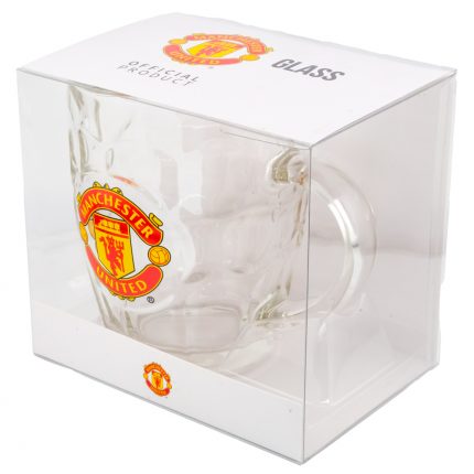 TM 04749 Manchester United FC Glass Tankard