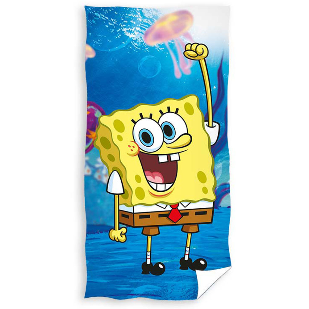 TM-04753-SpongeBob-SquarePants-Towel TM 04753 SpongeBob SquarePants Towel