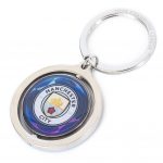 TM 04784 Manchester City FC UCL Spinner Keyring