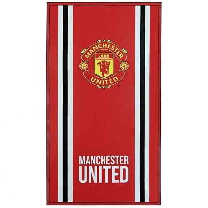 TM 04836 Manchester United FC Core Stripe Towel
