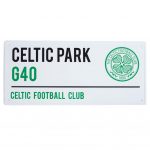 TM 04843 Celtic FC White Street Sign