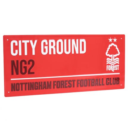 TM 04846 Nottingham Forest FC Colour Street Sign