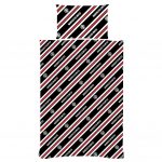 TM 04848 Manchester United FC Core Stripe Single Duvet Set
