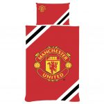 TM 04848 Manchester United FC Core Stripe Single Duvet Set
