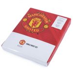 TM 04848 Manchester United FC Core Stripe Single Duvet Set