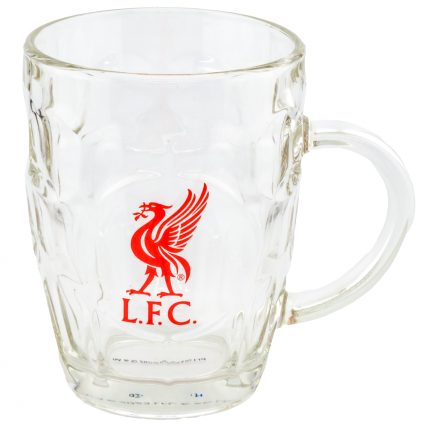 TM 04966 Liverpool FC Dimple Glass Tankard