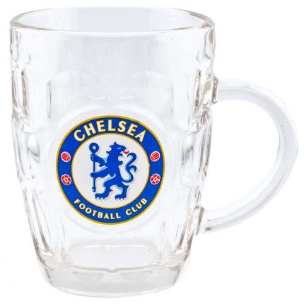 TM 04994 Chelsea FC Dimple Glass Tankard