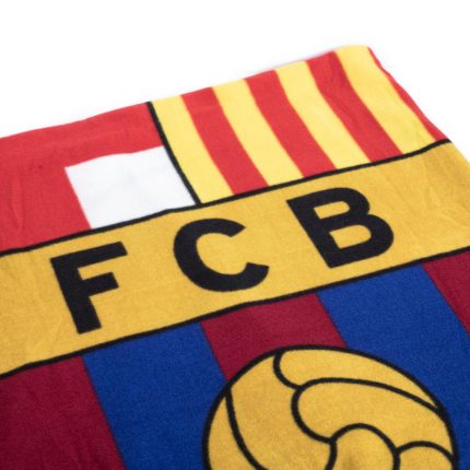 TM 05014 FC Barcelona Logo Fleece Blanket