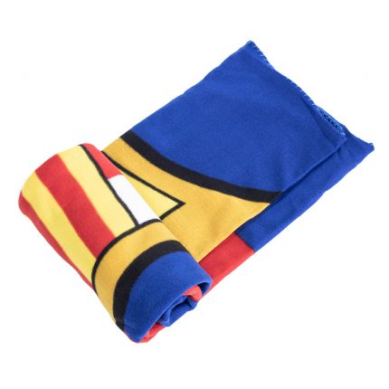 TM 05014 FC Barcelona Logo Fleece Blanket