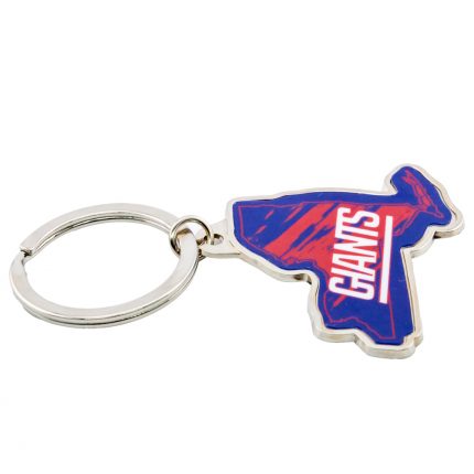 TM 05038 New York Giants State Shape Keyring
