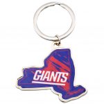 TM 05038 New York Giants State Shape Keyring