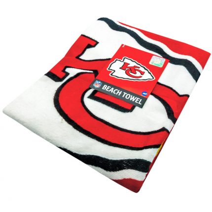 TM 05048 Kansas City Chiefs Stripe Towel
