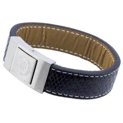 TM 05071 Chelsea FC Stitched Leather Bracelet