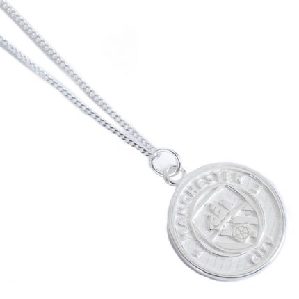TM 05072 Manchester City FC Sterling Silver Pendant Chain