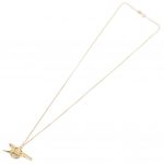 TM 05073 Arsenal FC 18ct Gold Plated on Silver Cannon Pendant Chain