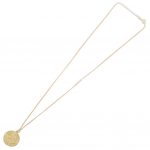 TM 05075 Celtic FC 18ct Gold Plated on Silver Pendant Chain