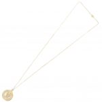 TM 05076 Chelsea FC 18ct Gold Plated on Silver Pendant Chain